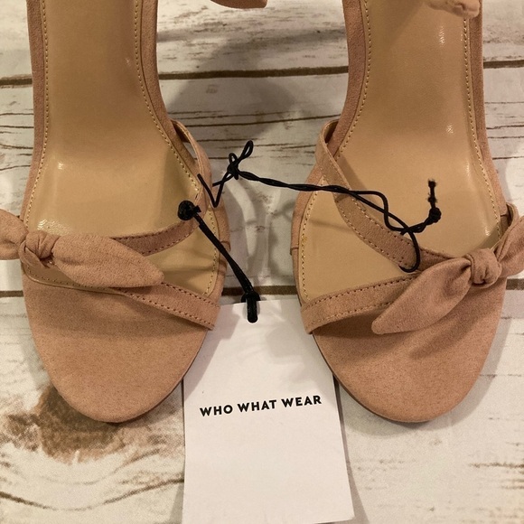Who What Wear Taupe Pink Pin Heels 9.5 - Picture 3 of 9
